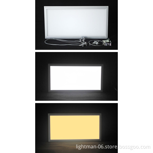 Fireproof PC Diffuser 36w Retrofit Dimmable LED Recessed Panel Light 600x300